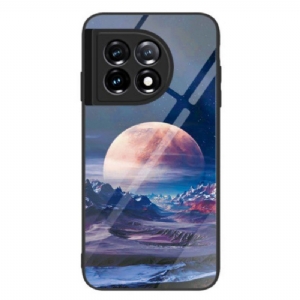 Futerały do OnePlus 11 5G Szkło Hartowane Space Moon