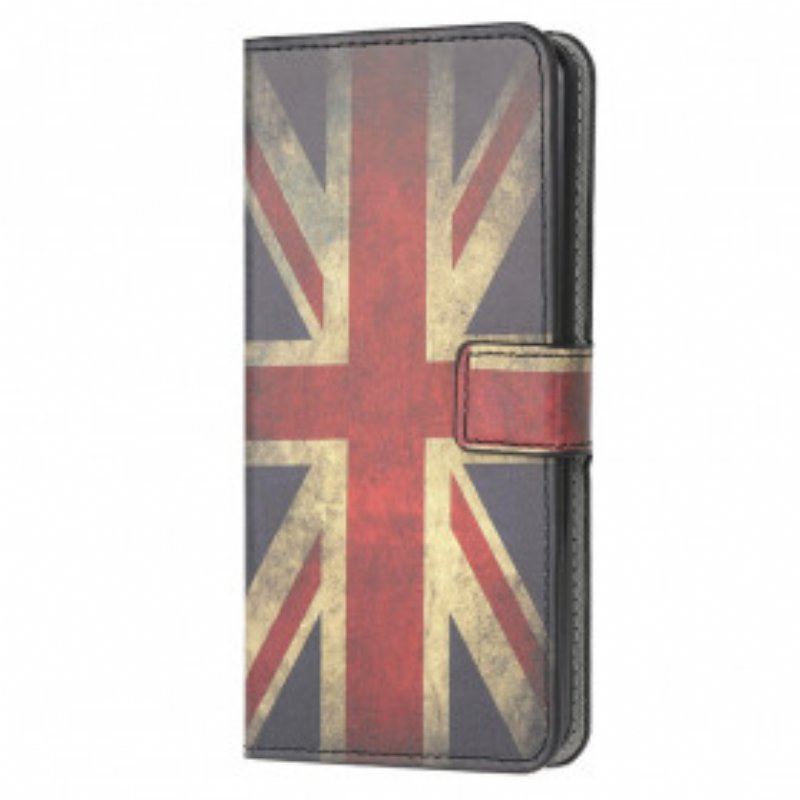 Etui Folio do Moto G50 Flaga Anglii