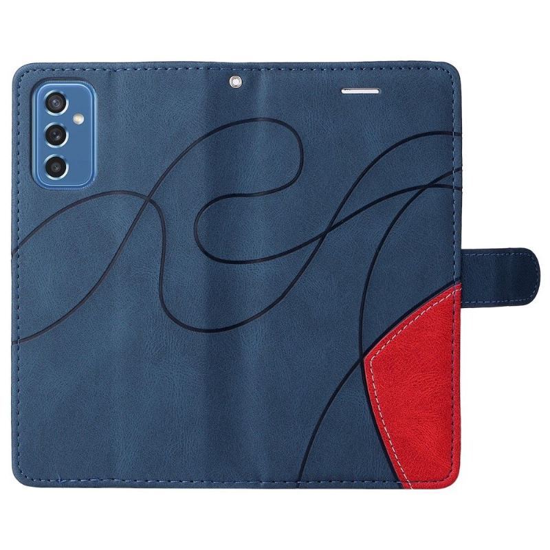 Etui Folio do Samsung Galaxy M52 5G Bicolor Artystyczny