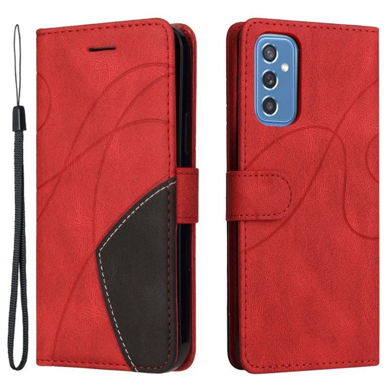 Etui Folio do Samsung Galaxy M52 5G Bicolor Artystyczny