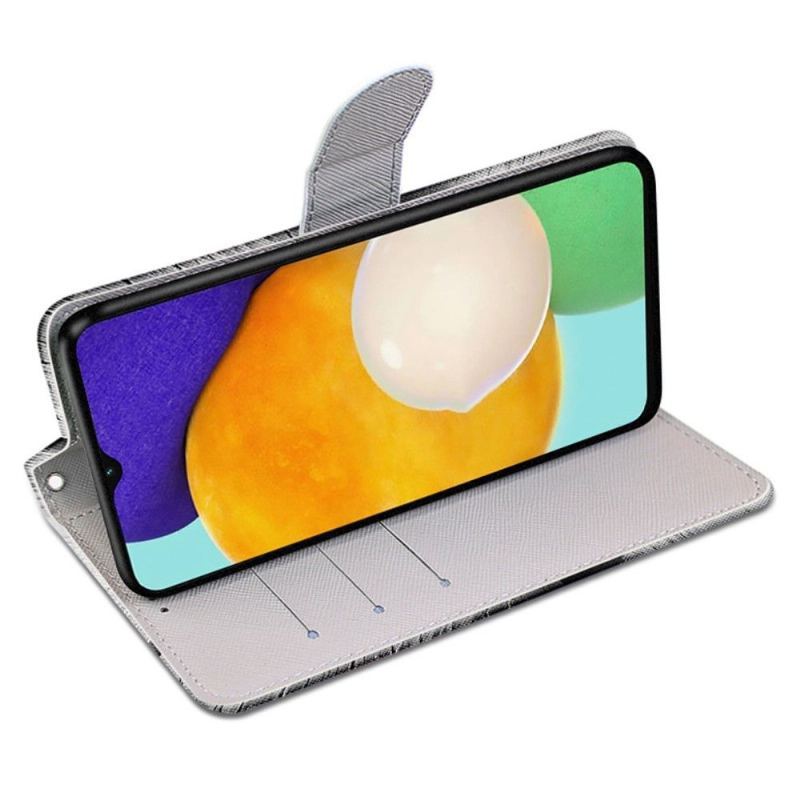 Etui Folio do Samsung Galaxy M52 5G Czerwona Róża