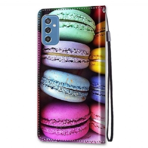 Etui Folio do Samsung Galaxy M52 5G Makaroniki