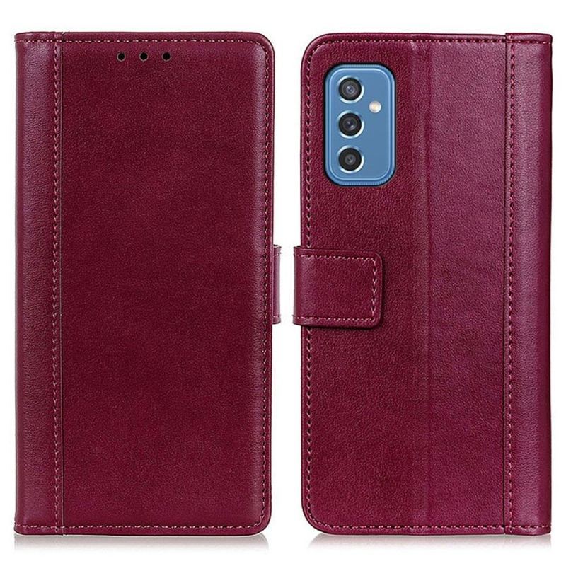 Etui Folio do Samsung Galaxy M52 5G Skórzany Futerał Cerena Faux Leather Folio