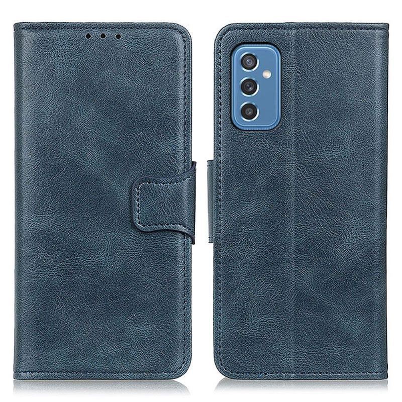 Etui Folio do Samsung Galaxy M52 5G Skórzany Futerał Faux Leather Folio Stand Funkcja