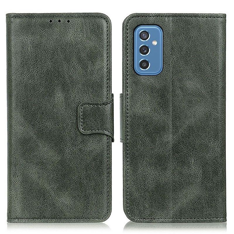 Etui Folio do Samsung Galaxy M52 5G Skórzany Futerał Faux Leather Folio Stand Funkcja