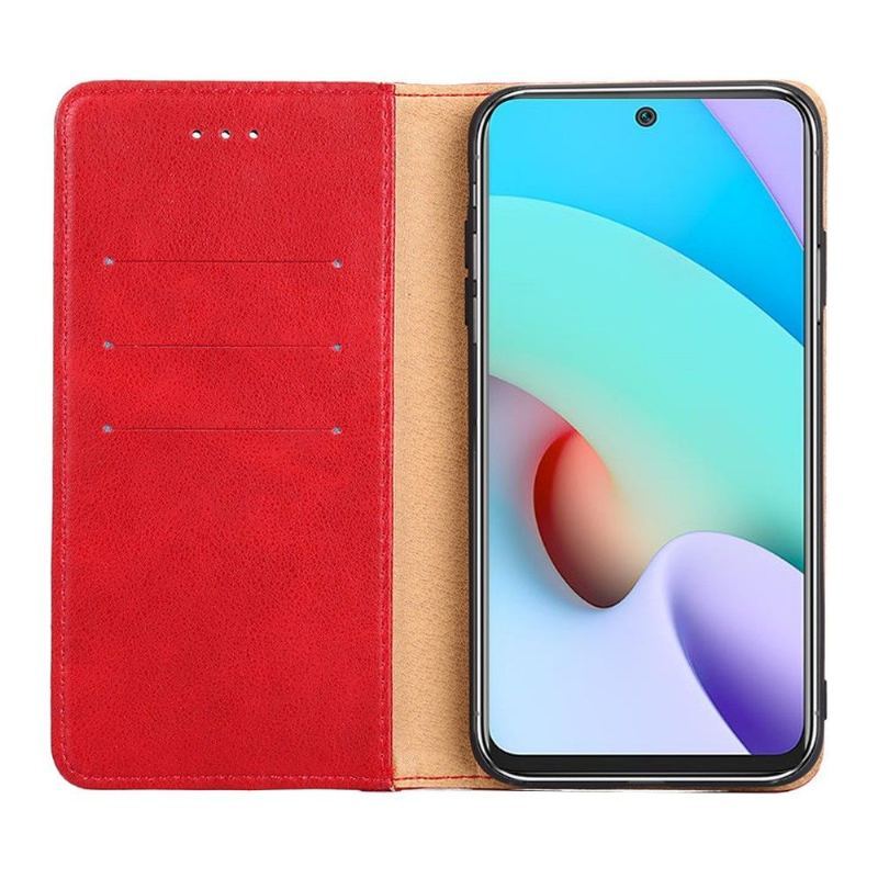 Etui Folio do Samsung Galaxy M52 5G Skórzany Futerał Flip Faux Skórzany Uchwyt Na Karty