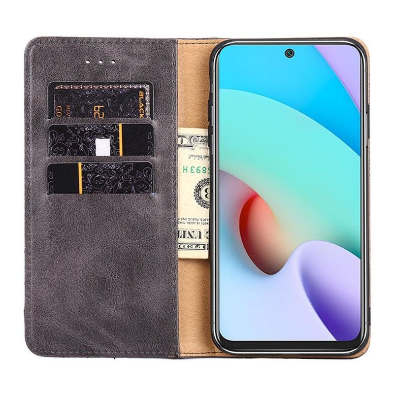 Etui Folio do Samsung Galaxy M52 5G Skórzany Futerał Flip Faux Skórzany Uchwyt Na Karty