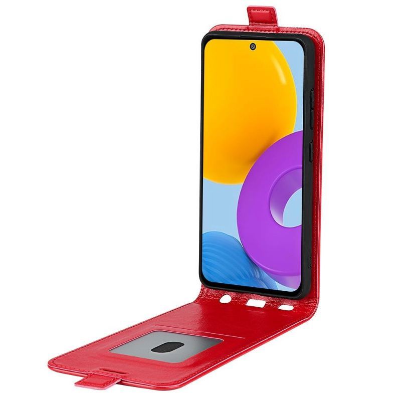 Etui Folio do Samsung Galaxy M52 5G Skórzany Futerał Ze Sztucznej Skóry W Pionie