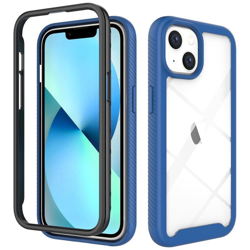 Etui do iPhone 14 Hybrydowy Zderzak Ramy