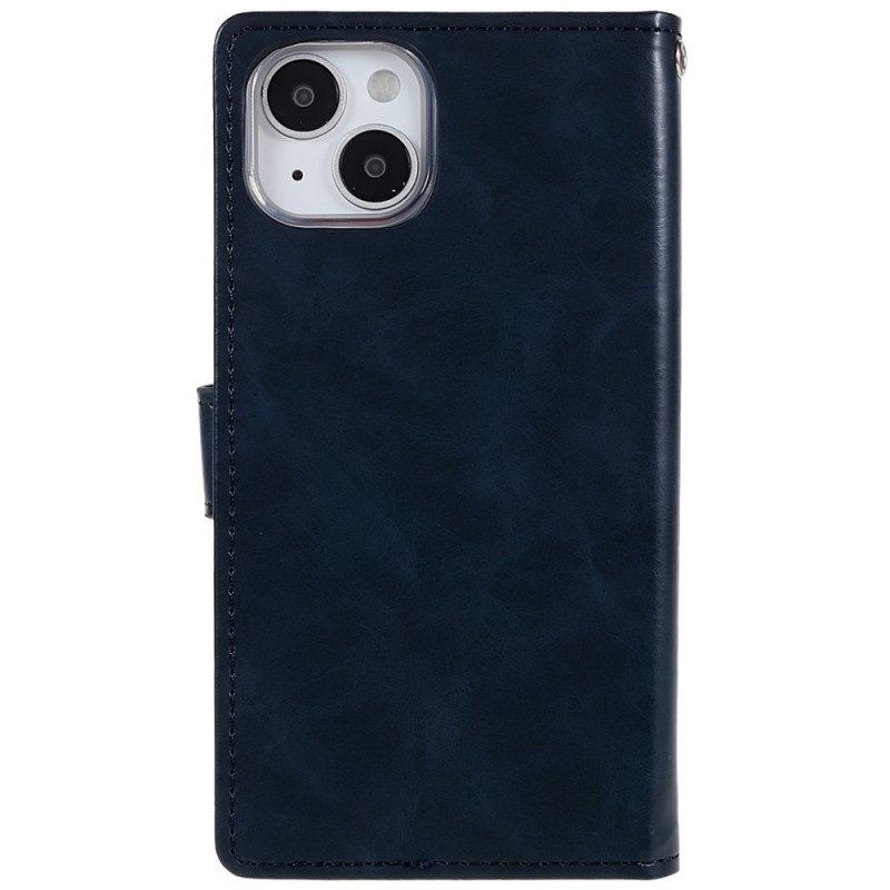 Etui Folio do iPhone 14 Blue Moon Mercury Goospery