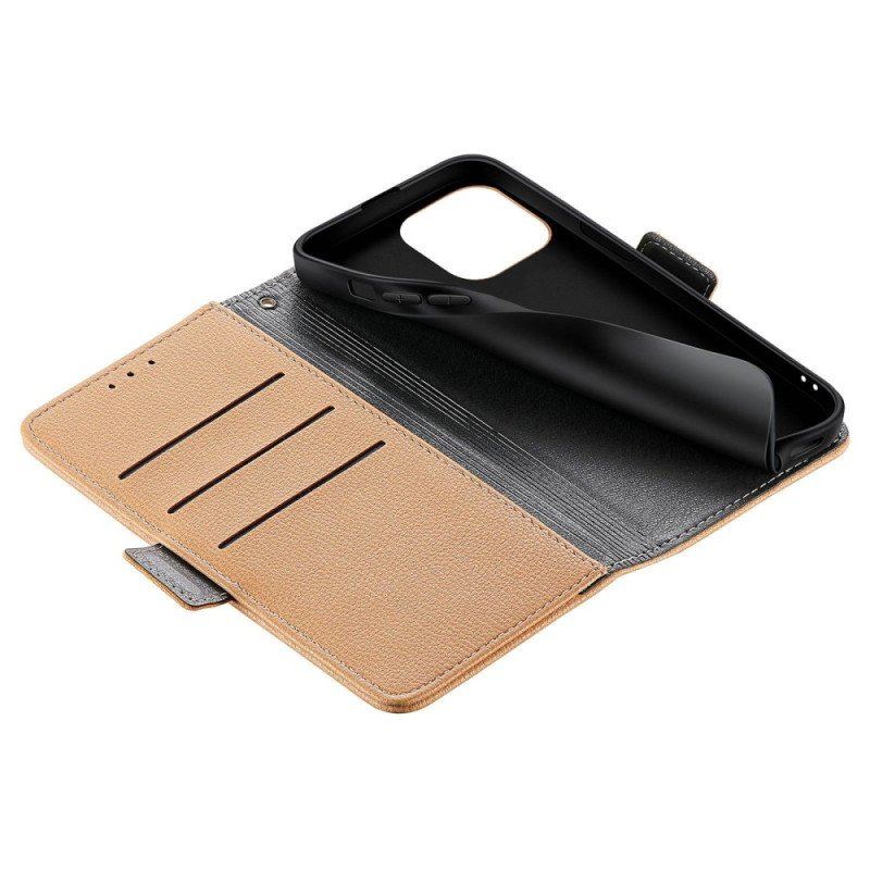 Etui Folio do iPhone 14 Dekoracyjne Kwiaty