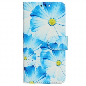 Etui Folio do iPhone 14 Kwiaty