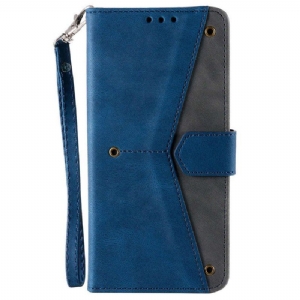 Etui Folio do iPhone 14 Szwy W Dotyku