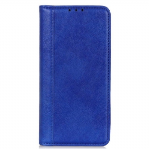 Etui Na Telefon do iPhone 14 Etui Folio Stylowa Skóra Dwoinowa