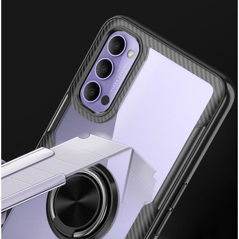 Etui do Oppo Reno 4 Pro 5G Anti-fall Przezroczysty Palec