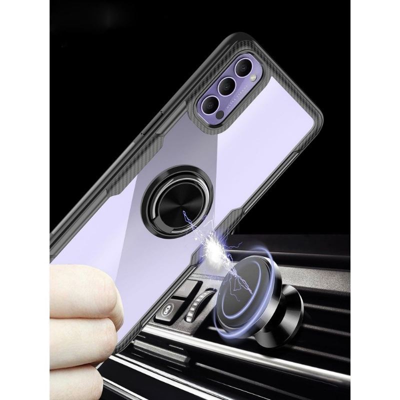 Etui do Oppo Reno 4 Pro 5G Anti-fall Przezroczysty Palec