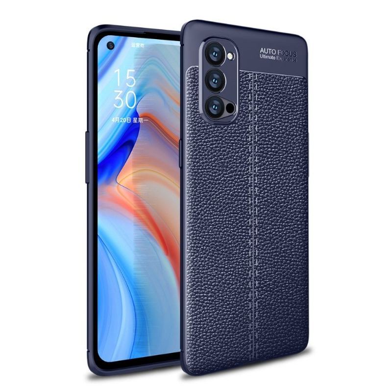 Etui do Oppo Reno 4 Pro 5G Classic Elastyczne Ziarniste Wykończenie