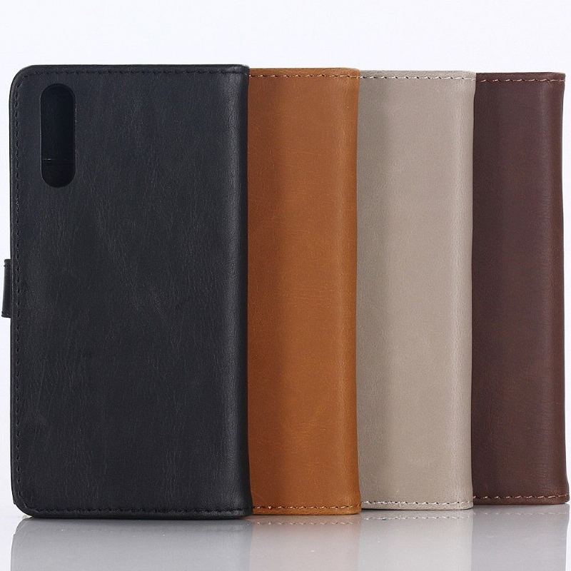 Case do Xiaomi Mi 9 SE Faux Leather Chic Retro