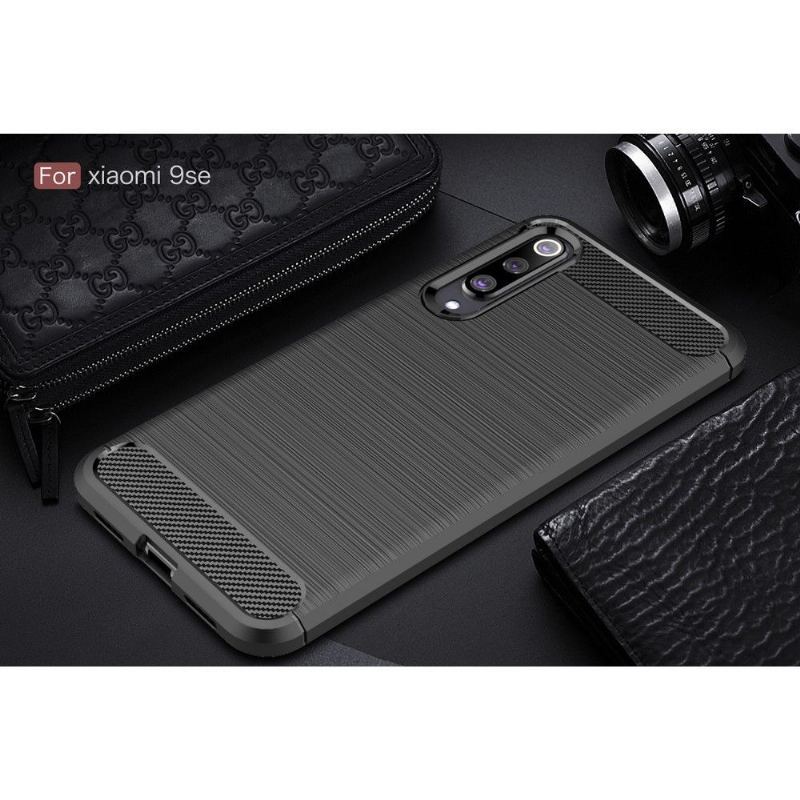 Etui do Xiaomi Mi 9 SE Anti-fall Carbon Brushed Gel