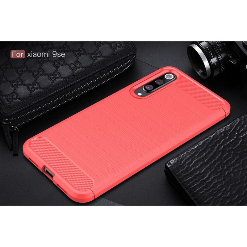 Etui do Xiaomi Mi 9 SE Anti-fall Carbon Brushed Gel