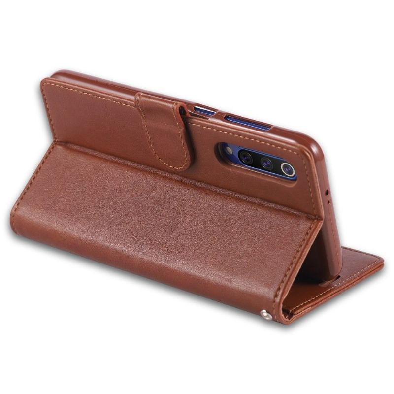 Etui do Xiaomi Mi 9 SE Azns Etui Na Karty Ze Sztucznej Skóry