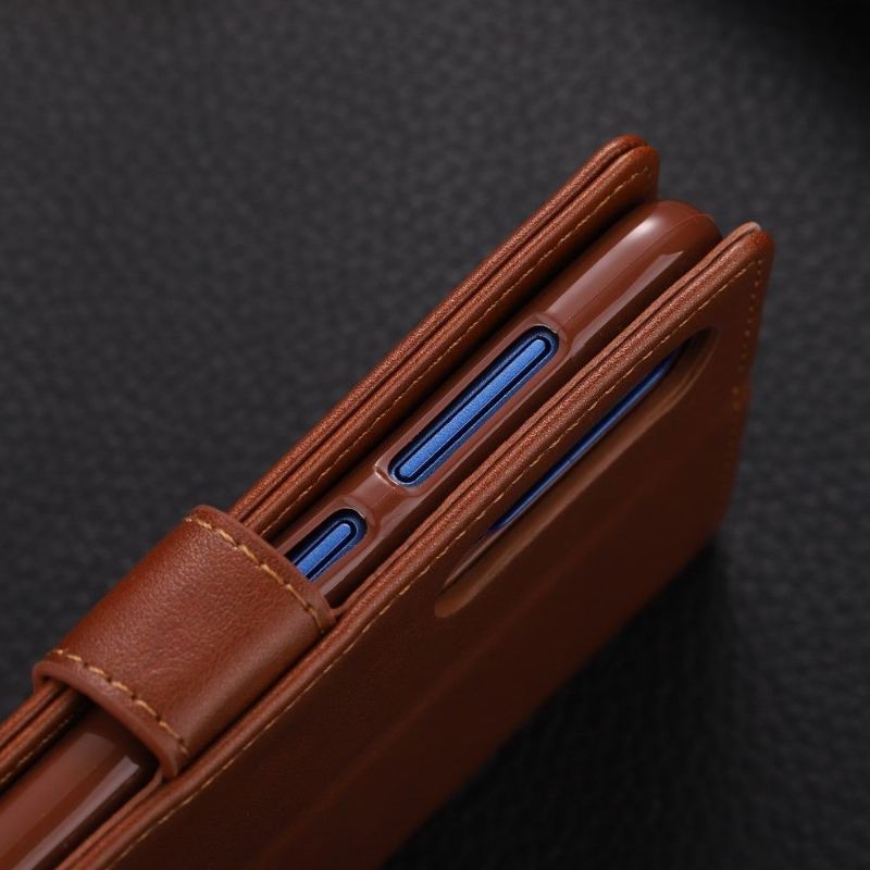 Etui do Xiaomi Mi 9 SE Azns Etui Na Karty Ze Sztucznej Skóry