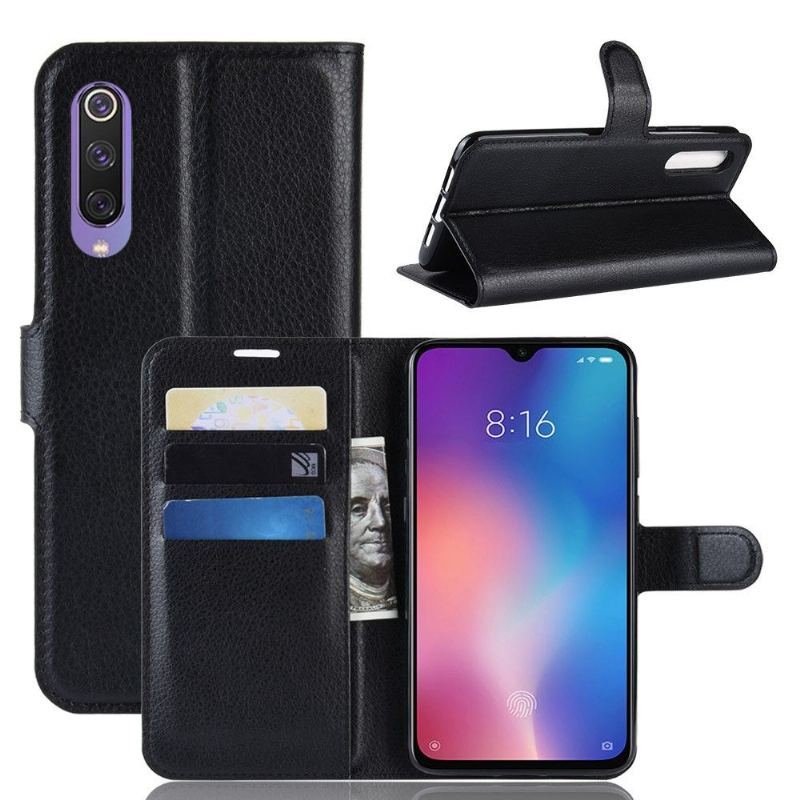 Etui do Xiaomi Mi 9 SE Classic Skórzane Etui Na Karty W Stylu