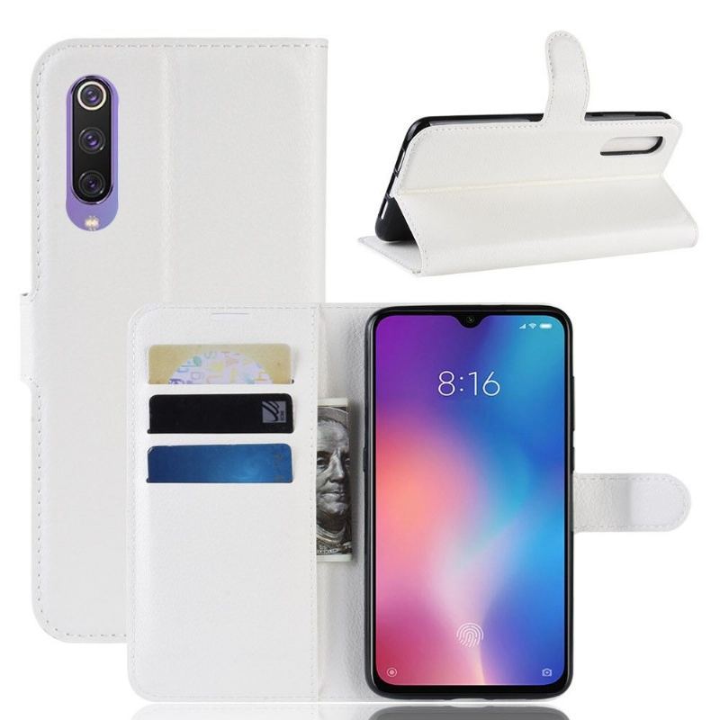 Etui do Xiaomi Mi 9 SE Classic Skórzane Etui Na Karty W Stylu