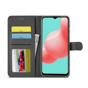 Etui do Samsung Galaxy A32 5G Obrzeża Etui Folio Skórzany Efekt Lc.imeeke