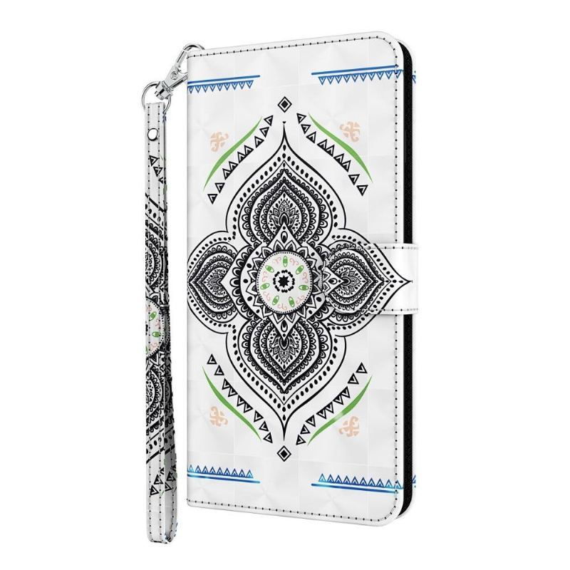 Etui Folio do Samsung Galaxy A32 5G Pojedyncza Mandala