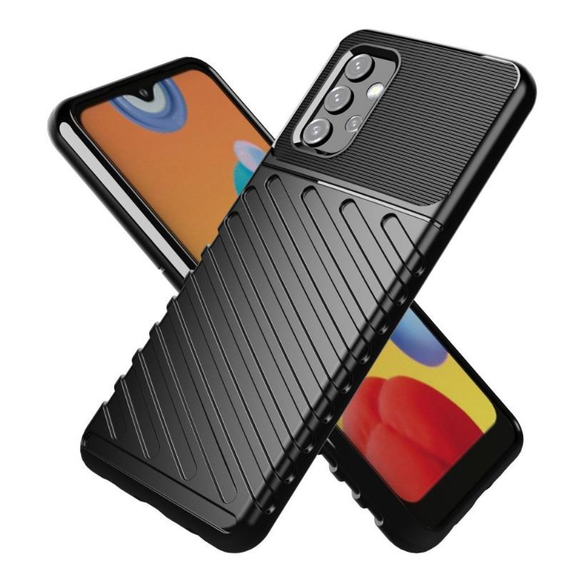 Futerały do Samsung Galaxy A32 5G Obrzeża Etui Ochronne Thor Series - Czarny