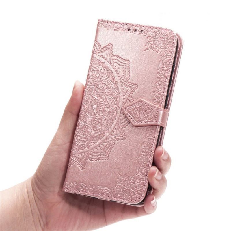 Etui Na Telefon Pokrowce do Honor 9X Biznes Mandala Sun Posiadacz Karty