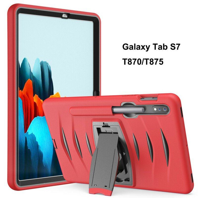 Etui do Samsung Galaxy Tab S8 / Tab S7 Etui Ochronne Ochrona Zderzaka Ze Wspornikiem