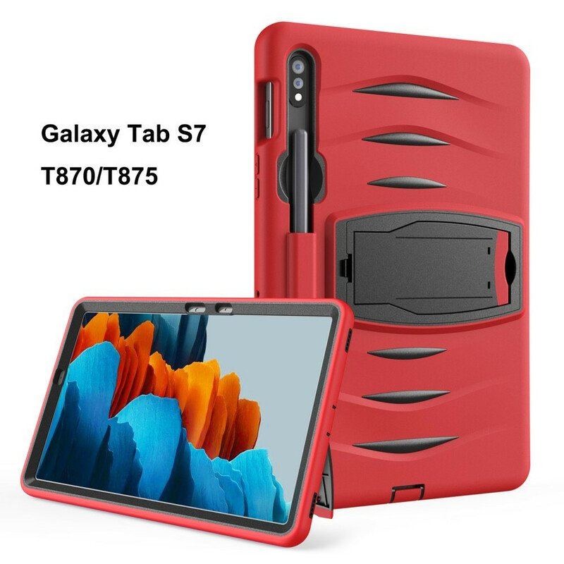 Etui do Samsung Galaxy Tab S8 / Tab S7 Etui Ochronne Ochrona Zderzaka Ze Wspornikiem