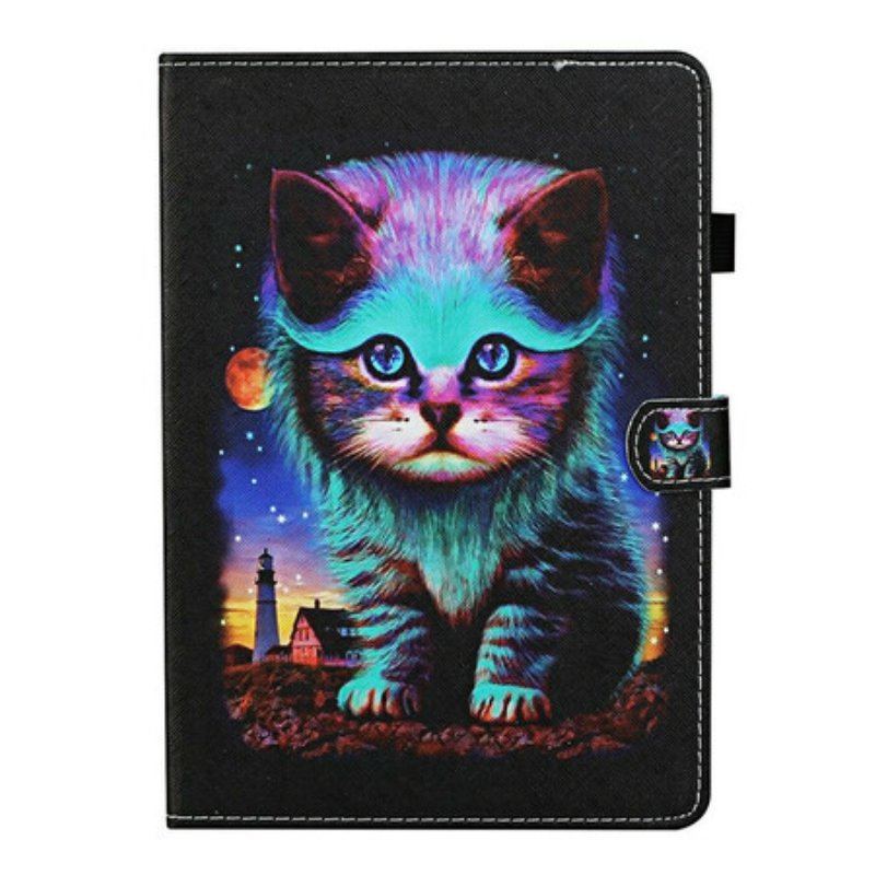 Etui Folio do Samsung Galaxy Tab S8 / Tab S7 Kot Elektryczny