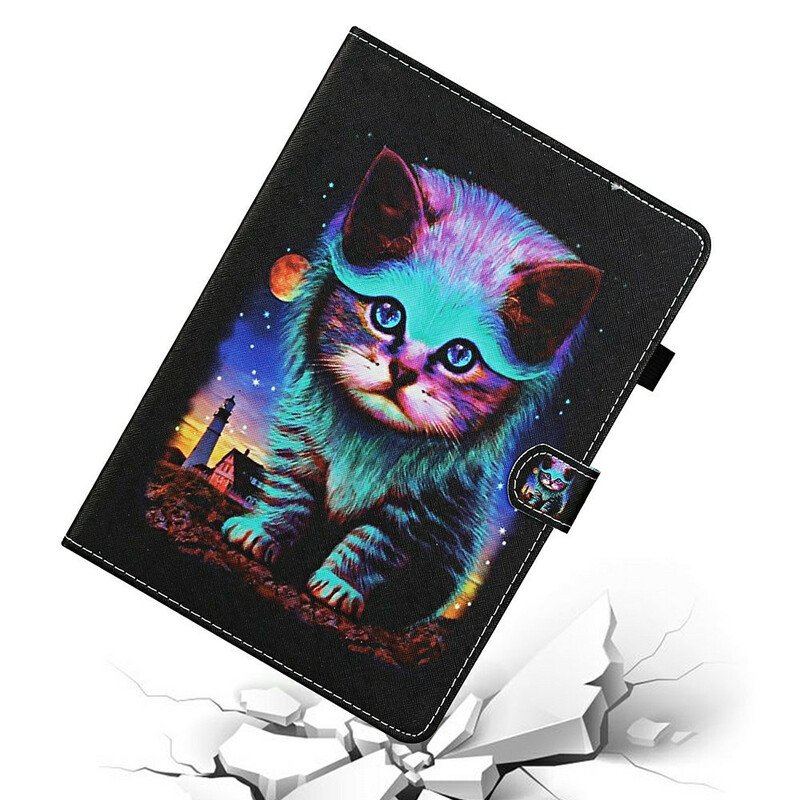 Etui Folio do Samsung Galaxy Tab S8 / Tab S7 Kot Elektryczny