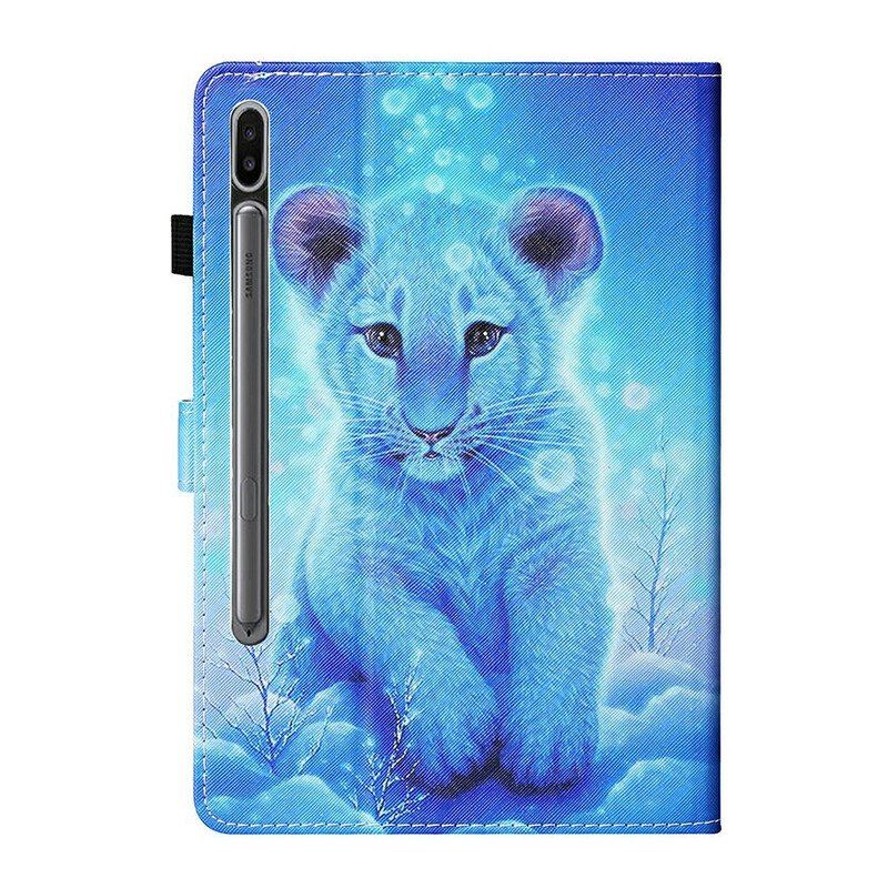 Etui Folio do Samsung Galaxy Tab S8 / Tab S7 Mały Tygrys