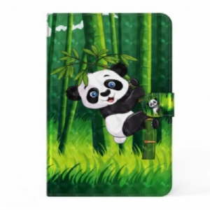 Etui Folio do Samsung Galaxy Tab S8 / Tab S7 Panda Ze Sztucznej Skóry