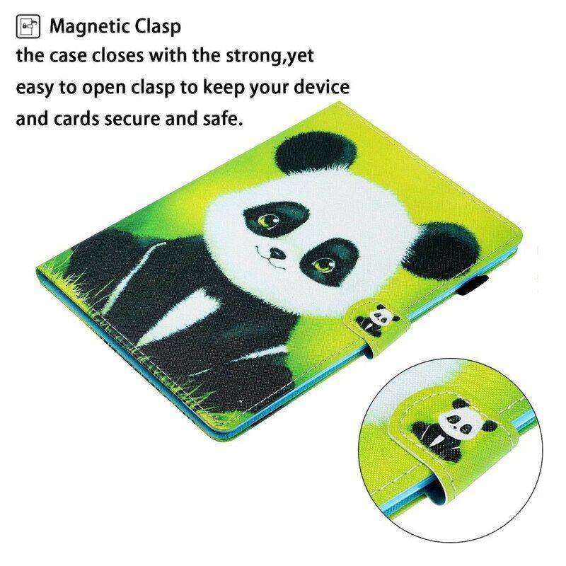 Etui Folio do Samsung Galaxy Tab S8 / Tab S7 Śliczna Panda