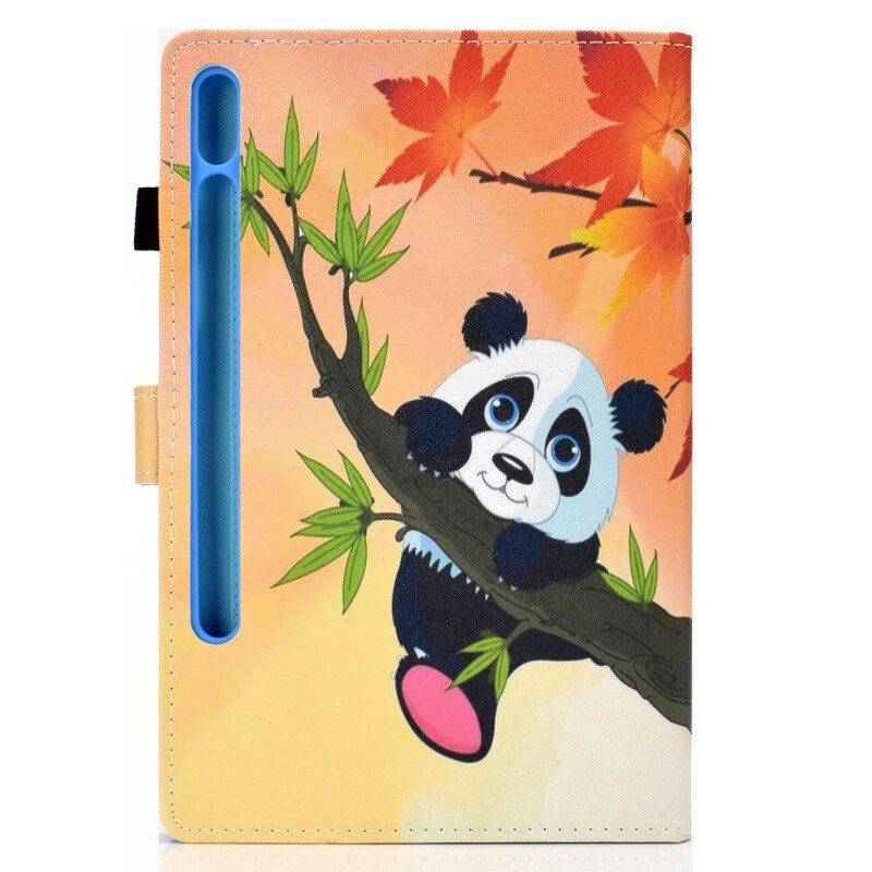 Etui Folio do Samsung Galaxy Tab S8 / Tab S7 Śliczna Panda