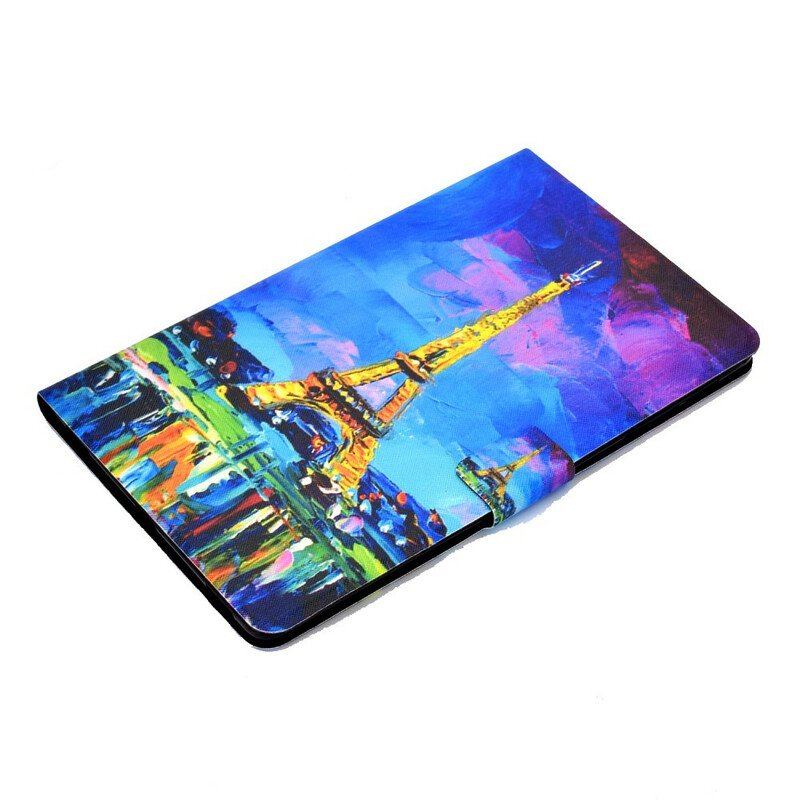 Etui Folio do Samsung Galaxy Tab S8 / Tab S7 Wieża Eiffla