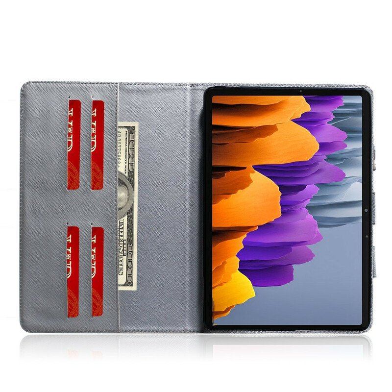 Etui Folio do Samsung Galaxy Tab S8 / Tab S7 Wilk Z Uchwytem