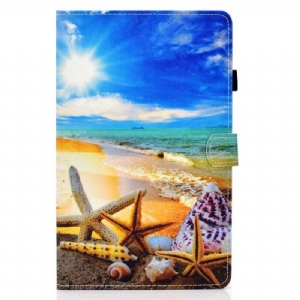 Etui Folio do Samsung Galaxy Tab S8 / Tab S7 Zabawna Plaża