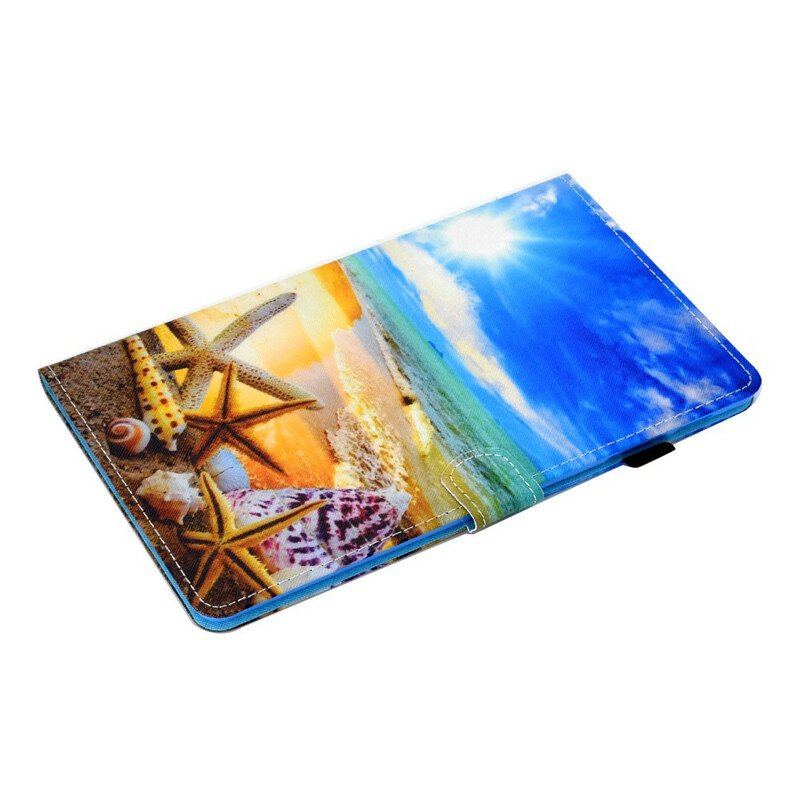 Etui Folio do Samsung Galaxy Tab S8 / Tab S7 Zabawna Plaża