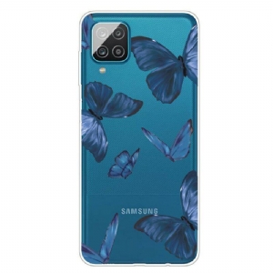 Etui do Samsung Galaxy M12 / A12 Dzikie Motyle