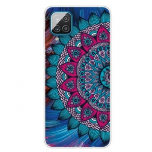 Etui do Samsung Galaxy M12 / A12 Kolorowa Mandala