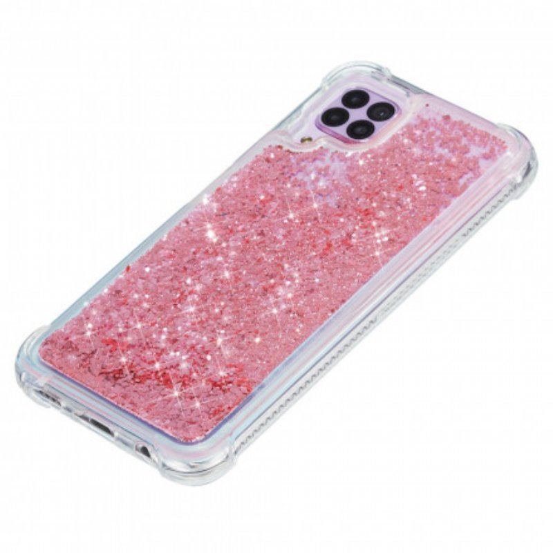 Etui do Samsung Galaxy M12 / A12 Pragnienia Cekiny