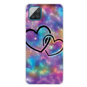 Etui do Samsung Galaxy M12 / A12 Przykute Serca