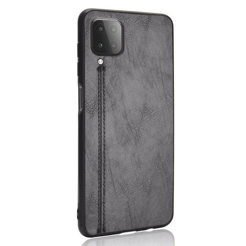 Etui do Samsung Galaxy M12 / A12 Skórzany Efekt Couture