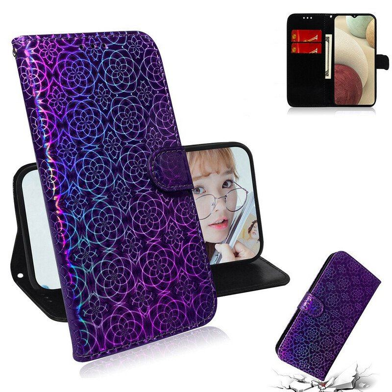 Etui Folio do Samsung Galaxy M12 / A12 Czysty Kolor